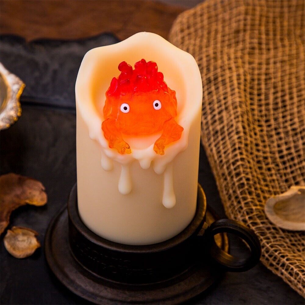 Studio Ghibli Howl’s Moving Castle - Calcifer Flickering Candle Light