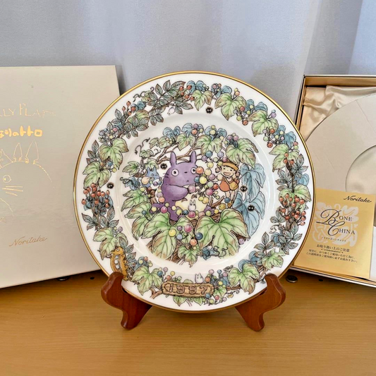 Studio Ghibli Hayao Miyazaki Totoro Noritake 1997 Yearly Plate Rare Conversion