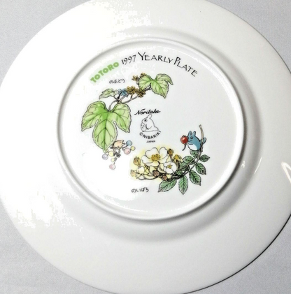 Studio Ghibli Hayao Miyazaki Totoro Noritake 1997 Yearly Plate Rare Conversion