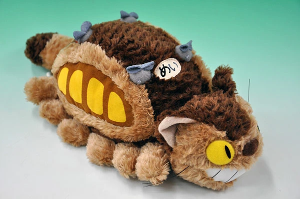 Studio Ghibli - My Neighbor Totoro Fluffy Catbus Plush (M)