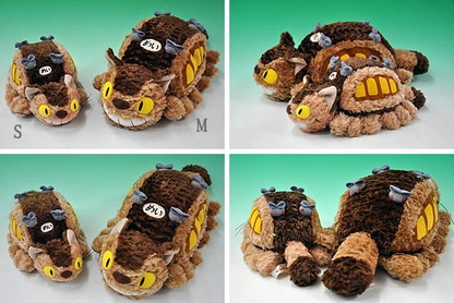 Studio Ghibli - My Neighbor Totoro Fluffy Catbus Plush (M)