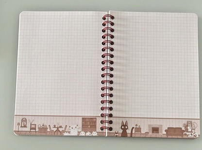 Studio Ghibli Kiki’s Delivery Service B6 Ring Notebook Jiji Window Design