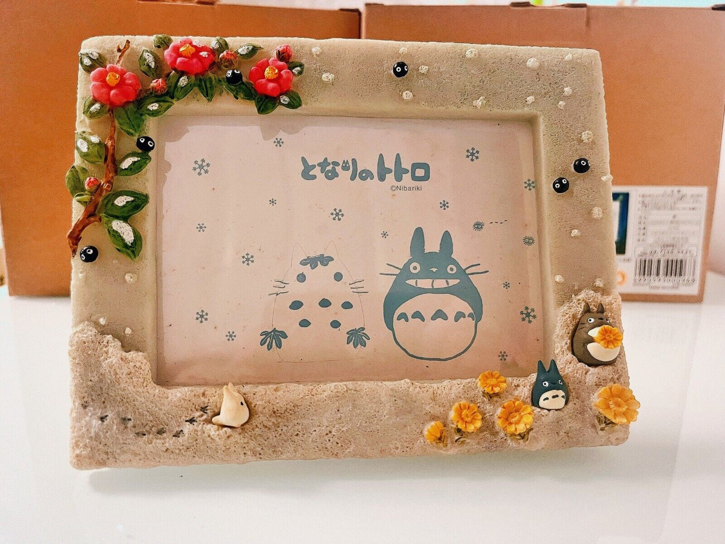 Studio Ghibli My Neighbor Totoro Wildflower Photo Frame - Winter Version