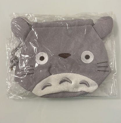 Studio Ghibli  My Neighbor Totoro Chirimen Drawstring Pouch Large Totoro