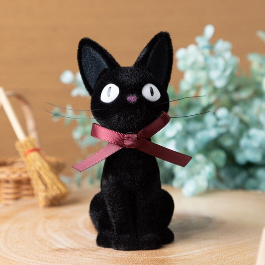 Studio Ghibli Kiki’s Delivery Service Doll Collection - Jiji Sitting Plush Figur