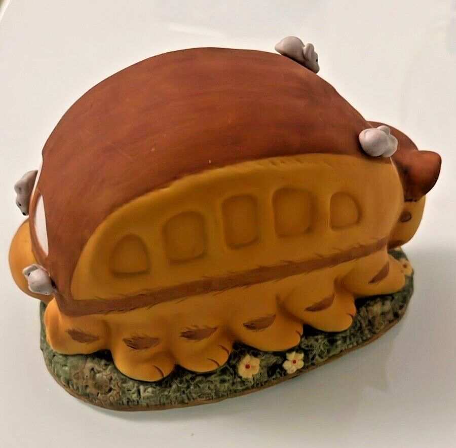 Studio Ghibli My Neighbor Totoro - Catbus Musical Figurine Rare Collectible