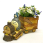 Studio Ghibli My Neighbor Totoro Planter Totoro Flower Train Rare Collectible