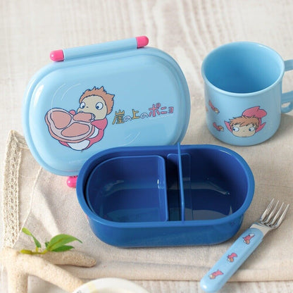 Studio Ghibli Ponyo Lunch Box  Antibacterial Tight Bento Box with Dome Lid