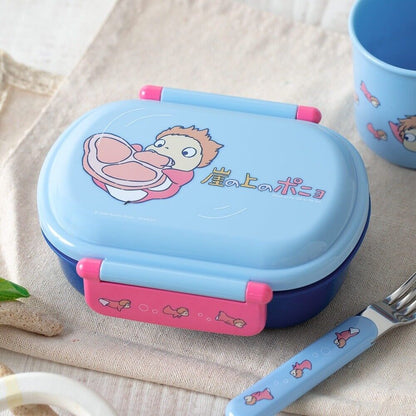 Studio Ghibli Ponyo Lunch Box  Antibacterial Tight Bento Box with Dome Lid