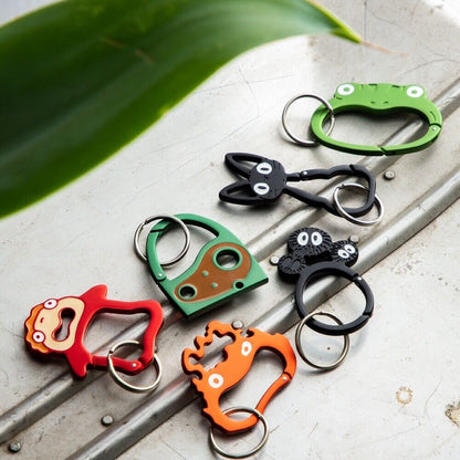 Studio Ghibli Ponyo Carabiner - Ponyo Face Design