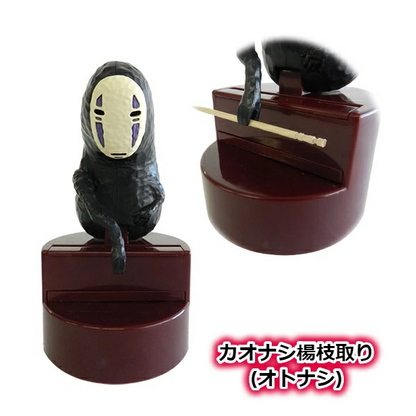 Studio Ghibli Spirited Away No Face Toothpick Holder Rare Collectible