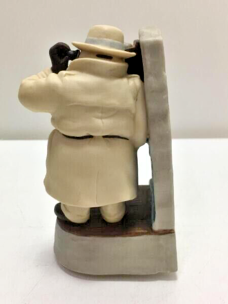 Studio Ghibli Porco Rosso Ceramic Musical Figurine - Telephone Scene