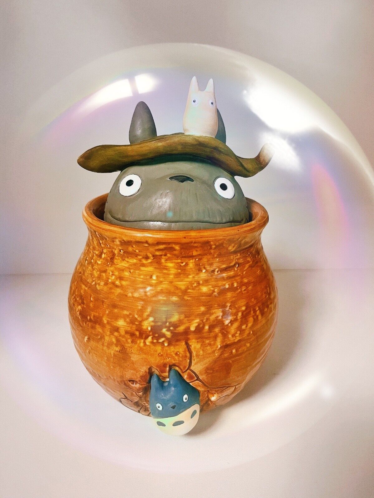 Studio Ghibli My Neighbor Totoro Acorn Jar Candy Pot  Retired & Rare Collectable