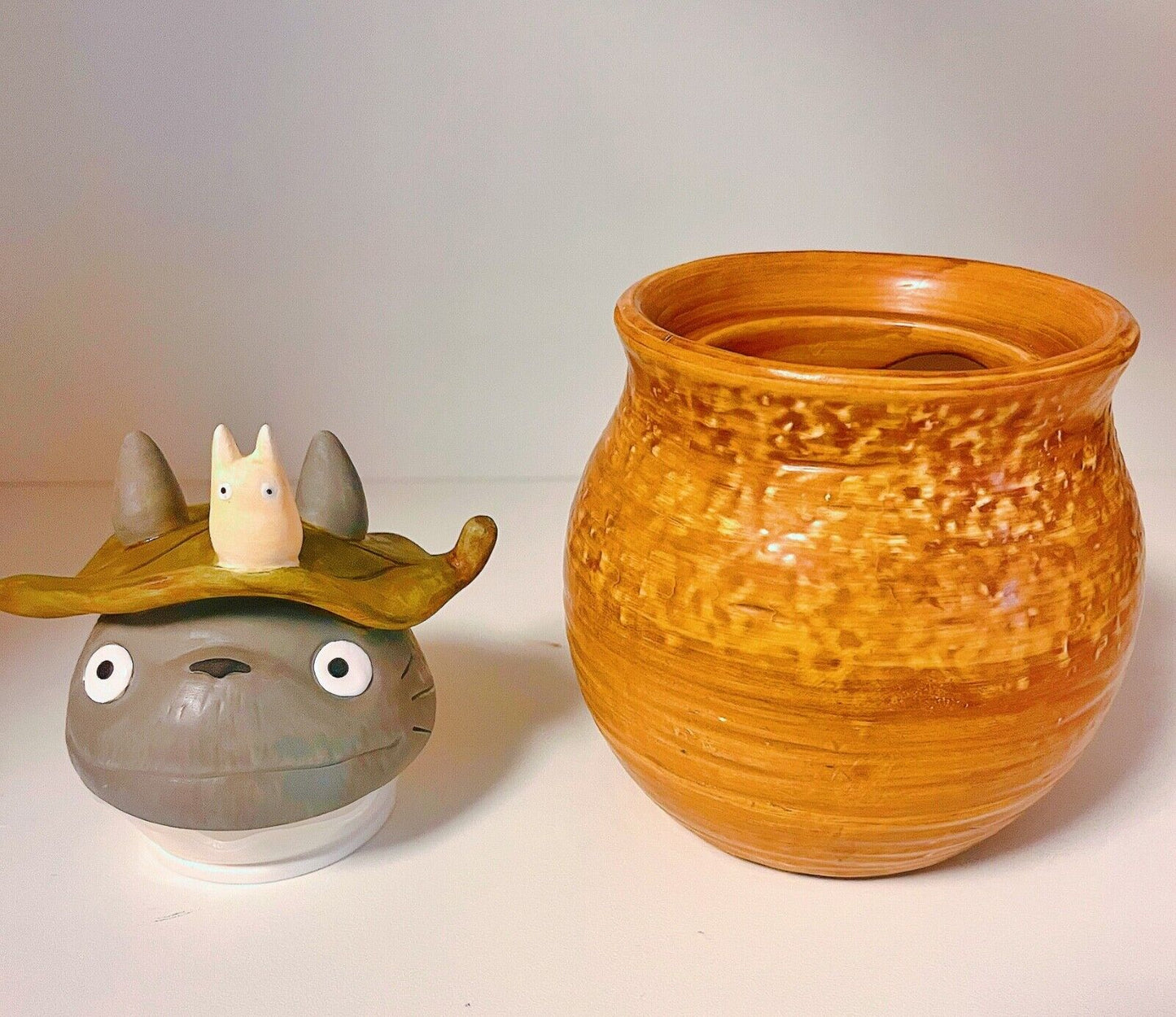 Studio Ghibli My Neighbor Totoro Acorn Jar Candy Pot  Retired & Rare Collectable