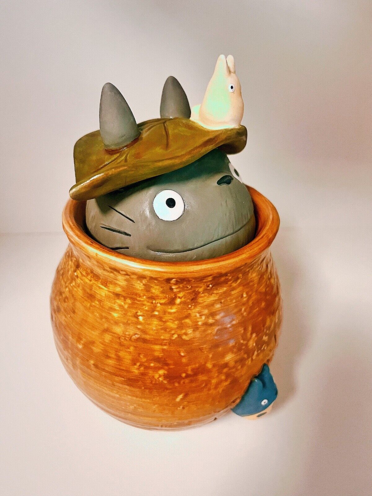 Studio Ghibli My Neighbor Totoro Acorn Jar Candy Pot  Retired & Rare Collectable