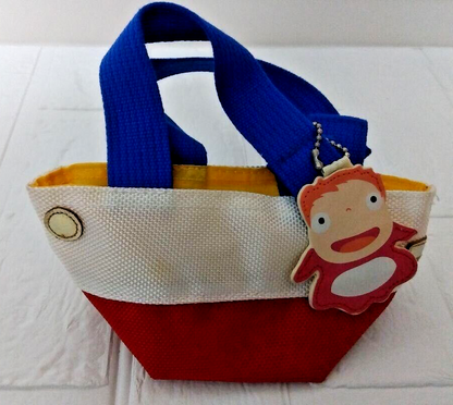 Studio Ghibli Ponyo on the Cliff by the Sea - Mini Tote Bag Pon-Pon Boat