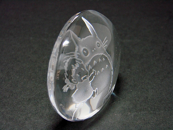 Studio Ghibli Noritake My Neighbor Totoro Crystal Paperweight Mei Hugging Totoro