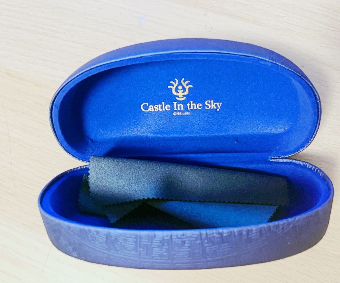 Studio Ghibli Castle in the Sky Laputa Embossed Glasses Case