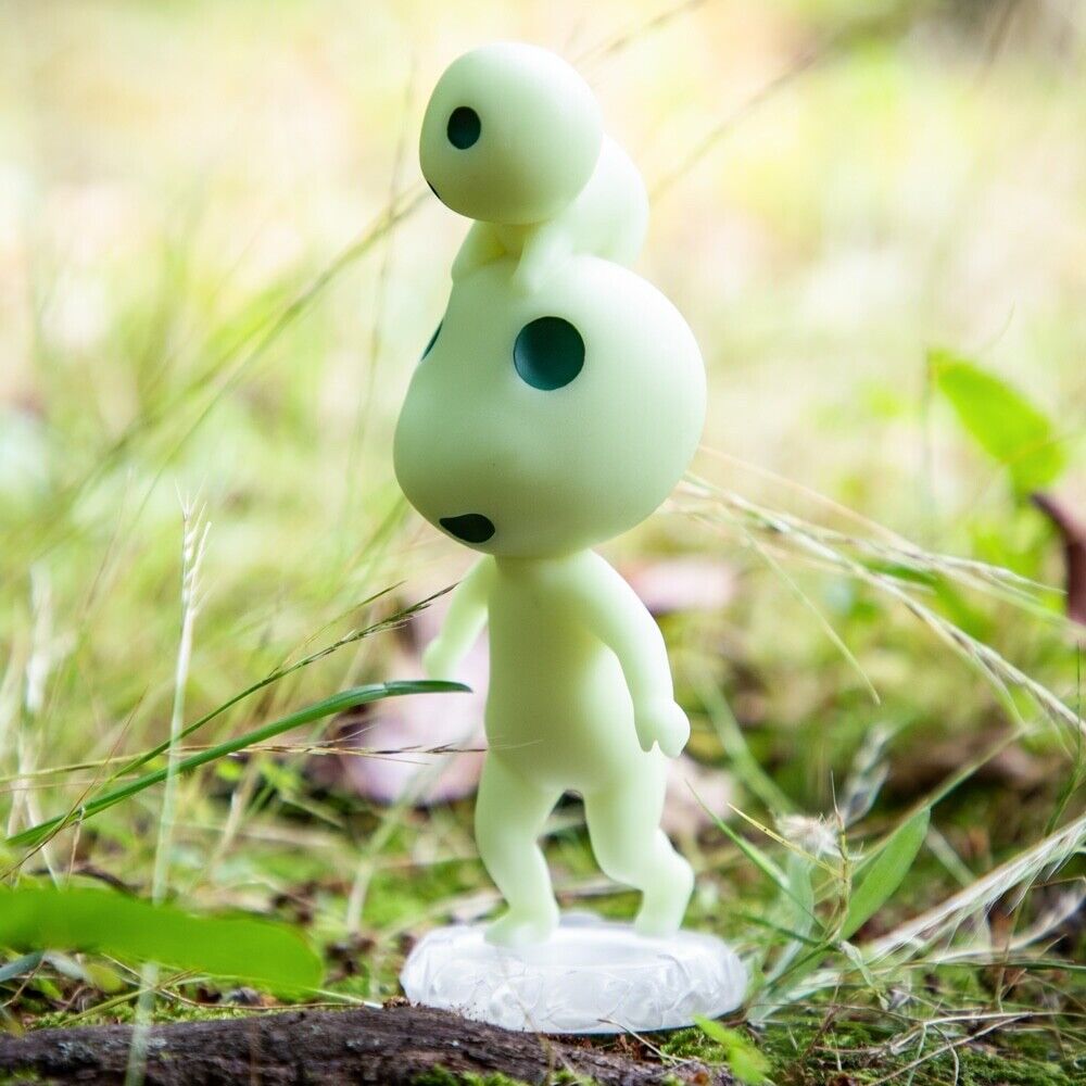 Studio Ghibli Princess Mononoke Kodama Ornament Stacking Kodama Glow Figurine