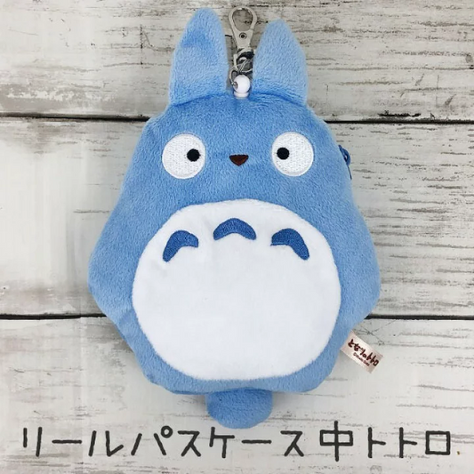 Studio Ghibli My Neighbor Totoro Purse Plush Wallets Bag Pass Holder