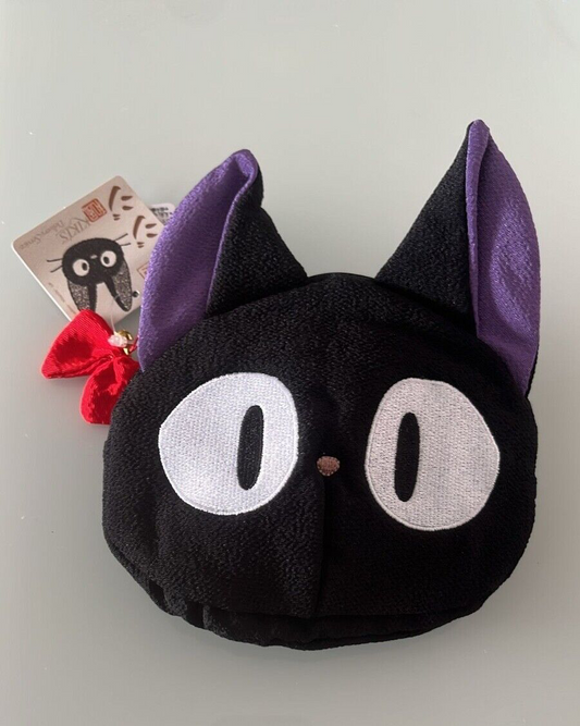 Studio Ghibli  Kiki’s Delivery Service  - Jiji Ribbon Polka Dot Retro Coin Purse