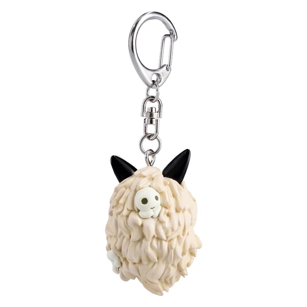 Studio Ghibli Princess Mononoke Keychain - San’s Mask & Kodama