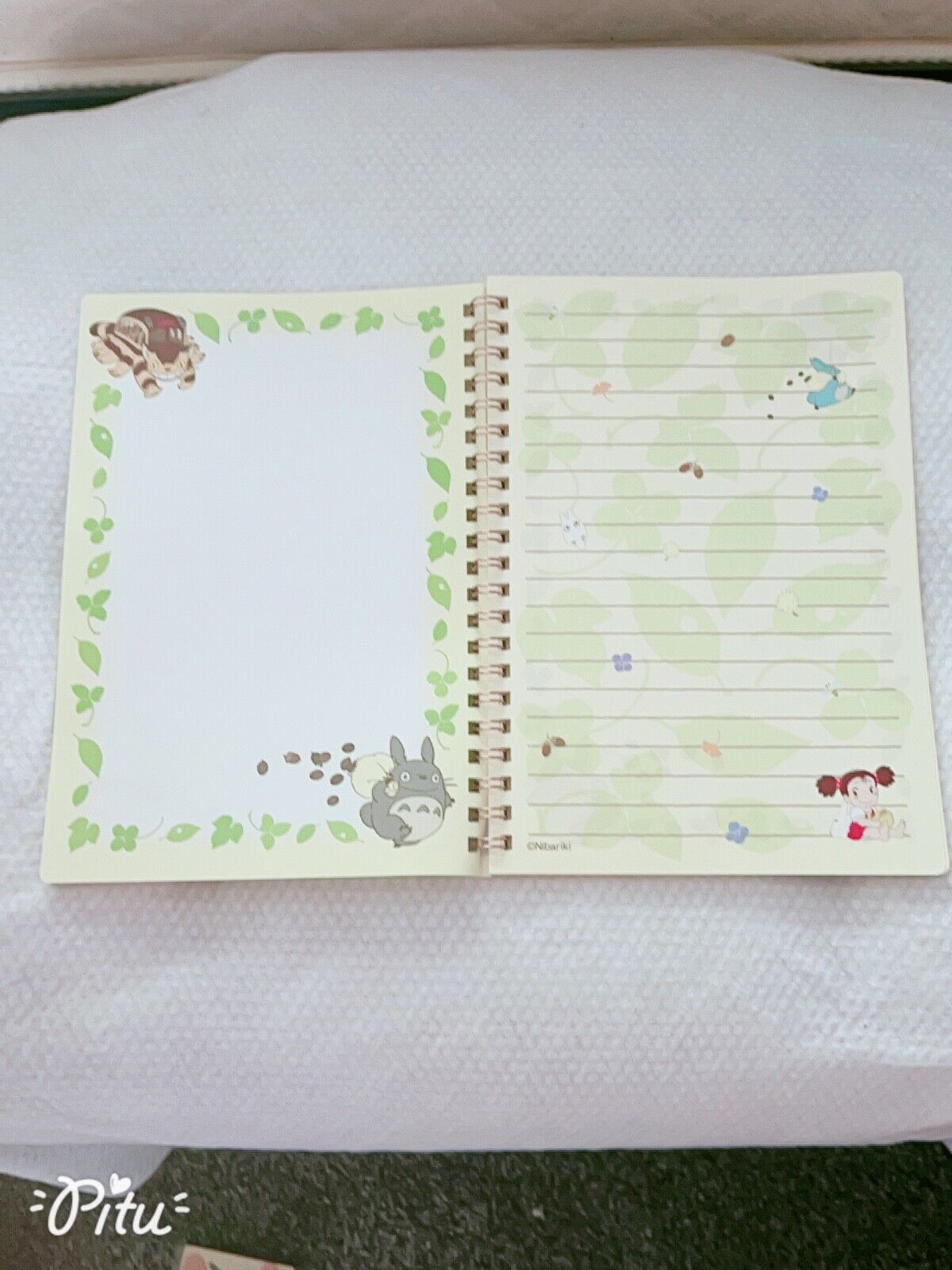 Studio Ghibli My Neighbor Totoro Stationery Bundle  A4 File Notebook & Stickers