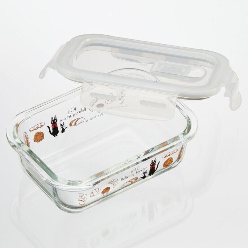 Studio Ghibli Kiki’s Delivery Service Jiji Heat Resistant Glass Food Container