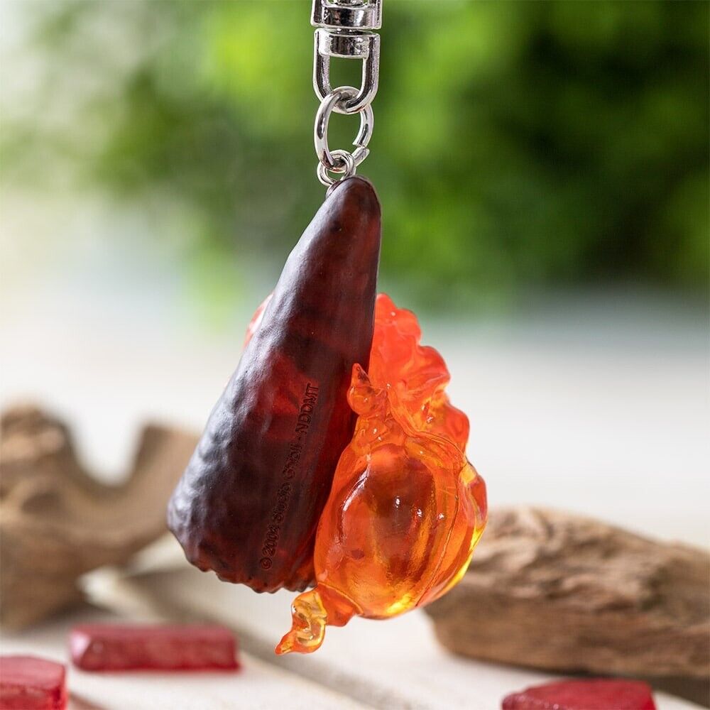 Studio Ghibli Howl’s Moving Castle Keychain - Dangling Calcifer