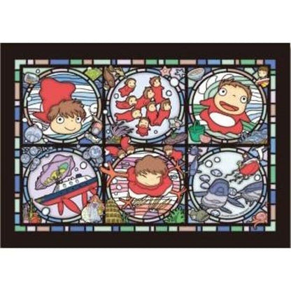 Studio Ghibli Art Crystal Jigsaw Puzzle Ponyo 208 Pieces Unique Transparent