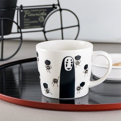 Studio Ghibli Spirited Away Hot Water Magical Mug No-Face & Soot Sprites