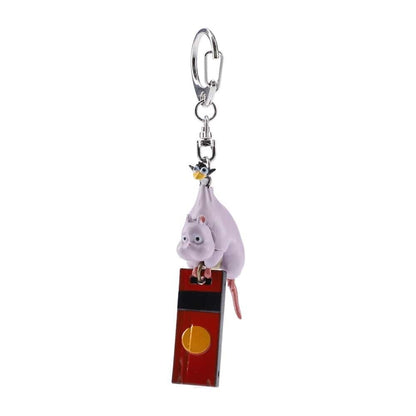 Studio Ghibli Spirited Away Keychain - Boh Mouse & Fly Bird