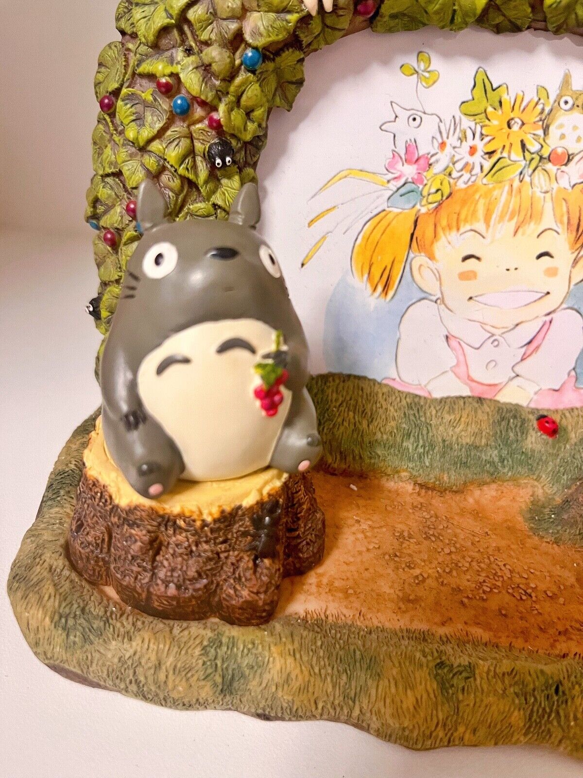 Studio Ghibli My Neighbor Totoro Photo Frame Hayao Miyazaki Rare Collectable