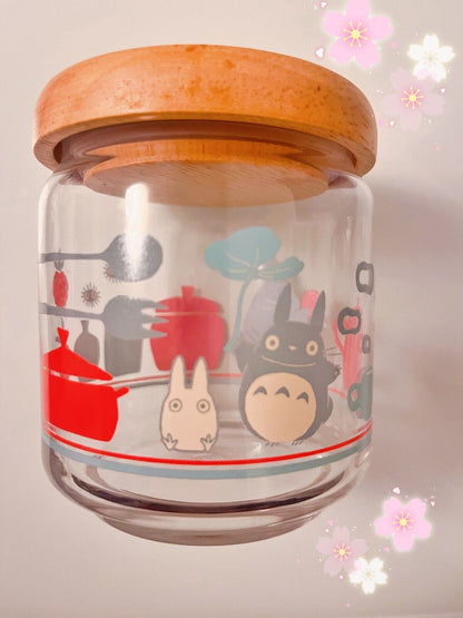 Studio Ghibli My Neighbor Totoro Glass Canister - Kitchen Series