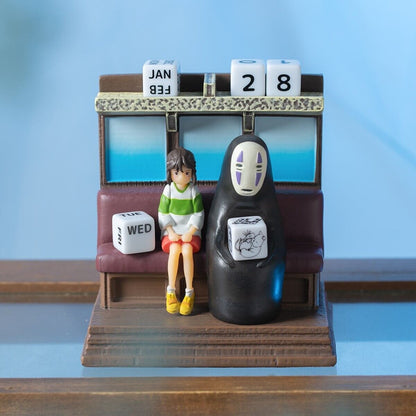 Spirited Away Perpetual Calendar - Riding the Sea Railway