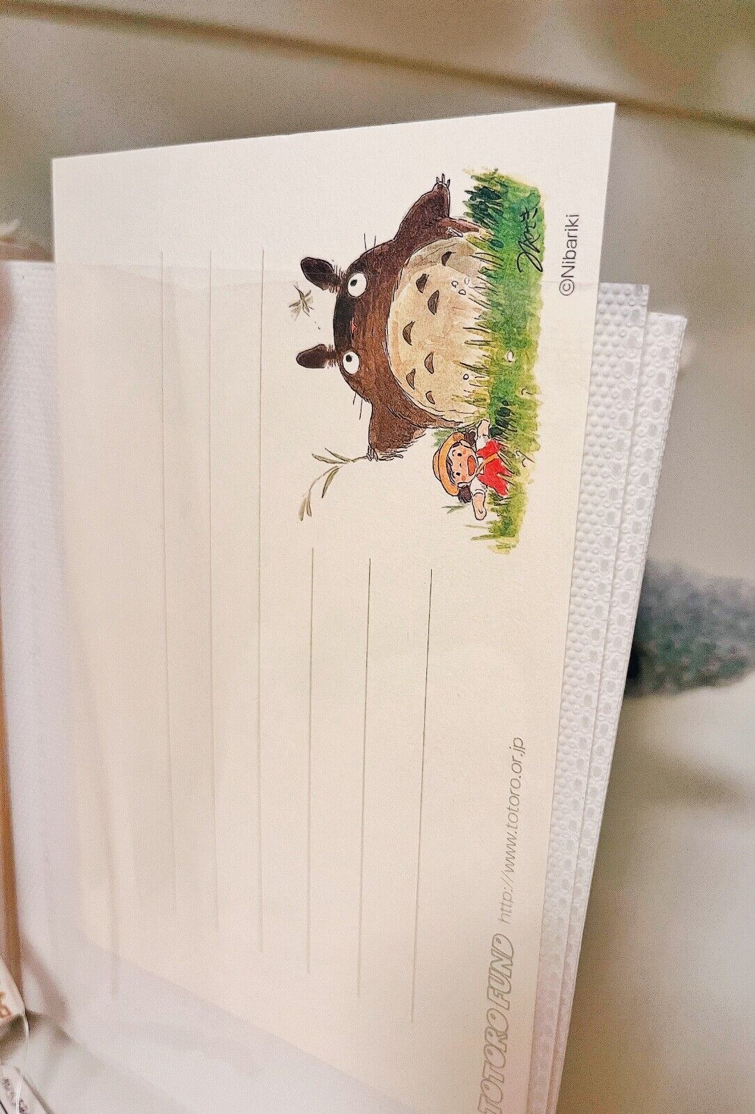 Studio Ghibli Official My Neighbor Totoro Plush Photo Album –Holds 100 Photos