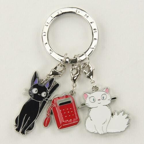 Studio Ghibli Kiki’s Delivery Service 3-Piece Keyring Set - Radio & Friends