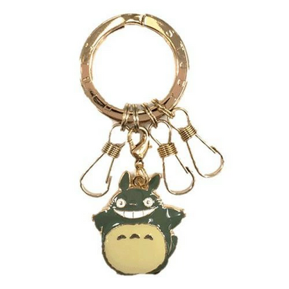 Studio Ghibli My Neighbor Totoro Metal Keyring - Catbus Design - Cute & Stylish