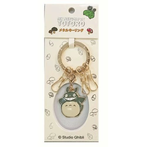 Studio Ghibli My Neighbor Totoro Metal Keyring - Catbus Design - Cute & Stylish