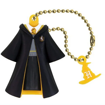 Tomy Harry Potter Keychain Hogwarts Uniform Hufflepuff Japan Exclusive