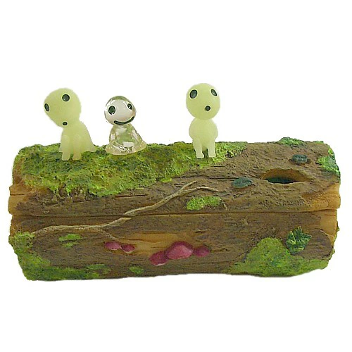 Studio Ghibli Princess Mononoke Kodama Trinket Box Kodama Taking a Rest