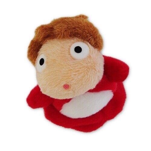 Studio Ghibli Ponyo Plush Mascot - Fluffy Ponyo with Ball Chain